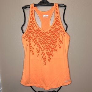 Marmot Women's Layer Up Orange Tank Top Size Medium